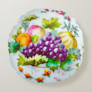 Cojín Redondo Cosecha de fruta escrupulosa