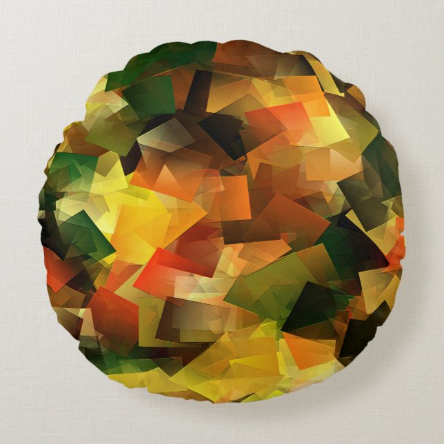 Cojín Redondo Cosecha de verano...... (Anverso)