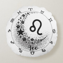 Cojín Redondo Cosmic Comfort Cushion: Acepte tu Leo interno