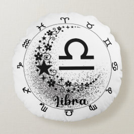 Cojín Redondo Cosmic Comfort Cushion: Acepte tu libra interior