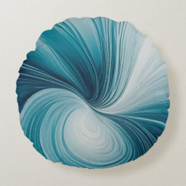 Cojín Redondo Cosmic Hand in Starry Galaxy – Surreal Spiritual S