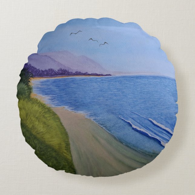 Cojín Redondo Costa Carpentaria (Anverso)