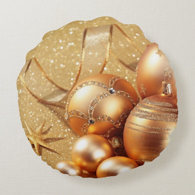 Cojín Redondo Cousin de Noël Festif (Reverso)