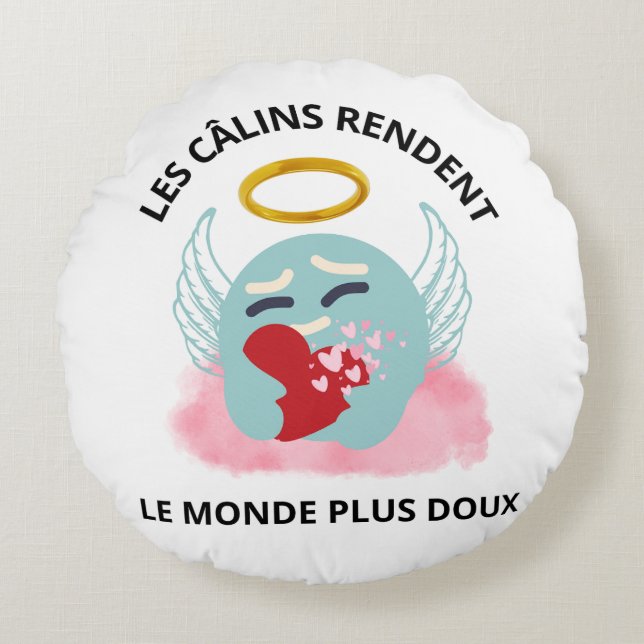 Cojín Redondo Coussin décoratif (Anverso)