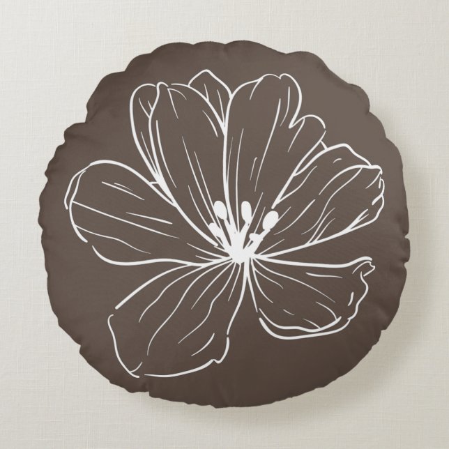 Cojín Redondo Coussin décoratif rond (40,6 cm)  (Anverso)