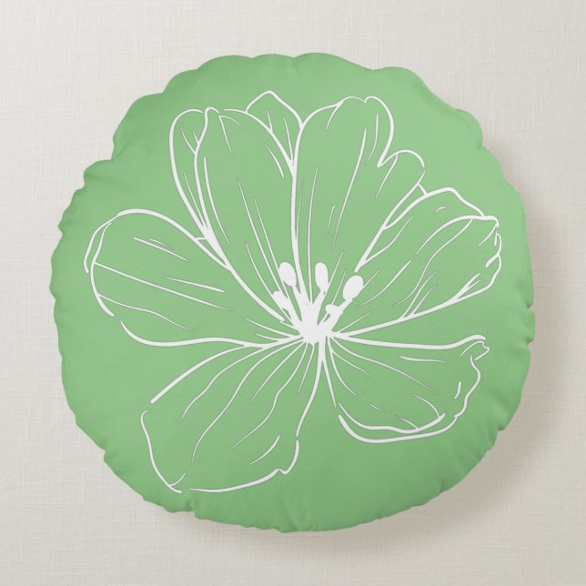 Cojín Redondo Coussin décoratif rond (40,6 cm)  (Anverso)