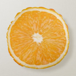 Cojín Redondo Coussins rond Fruit orange