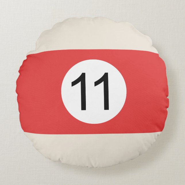 Cojín Redondo Coussins Ronds Boule de Billard #11 (Anverso)