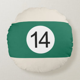 Cojín Redondo Coussins Ronds Boule de Billard #14