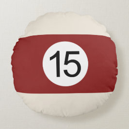 Cojín Redondo Coussins Ronds Boule de Billard #15