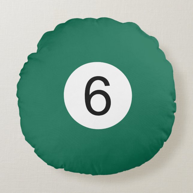 Cojín Redondo Coussins Ronds Boule de Billard #6 (Anverso)