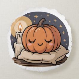 Cojín Redondo Cozy Pumpkin Dream Pillow