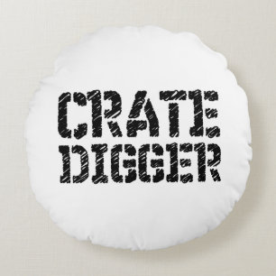 Cojín Redondo Crate Digger