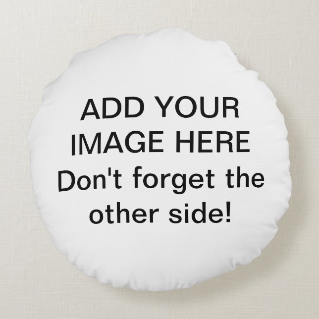 Cojín Redondo Crea tu propio Personalizado Mandala Round Pillow (Reverso)