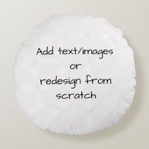 Cojín Redondo Crear su propio personalizado