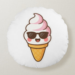 Cojín Redondo Crema de hielo de Guay Kawaii