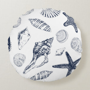Cojín Redondo Criaturas submarinas