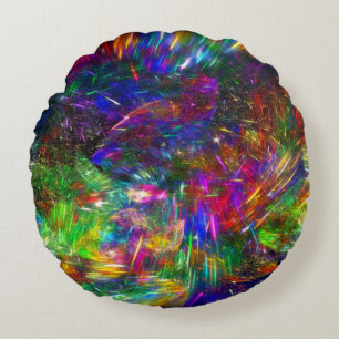 Cojín Redondo Cristales radiantes