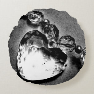 Cojín Redondo Crystal Heart