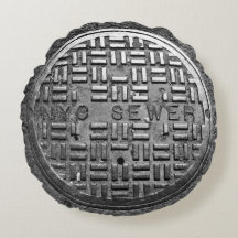 Cubierta de la alcantarilla de NYC