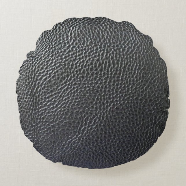 Cojín Redondo cuero (Anverso)