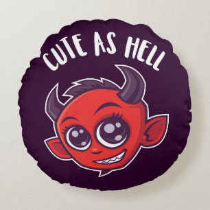 Cojín Redondo Cuidar como diablo