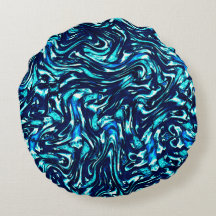 Curvas azules y cian estropeadas