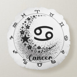 Cojín Redondo Cushion de confort cósmico: acepta tu cáncer inter