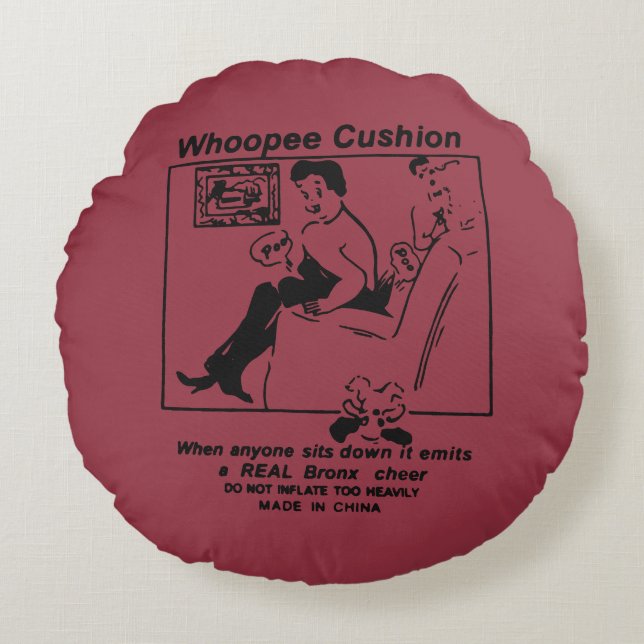 Cojín Redondo Cushion de gas glorioso (Cojín decorativo) (Anverso)