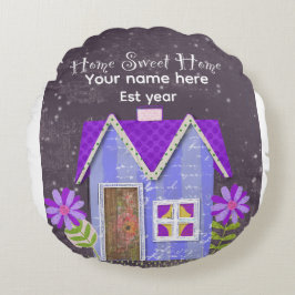 Cojín Redondo Custom The Signature Whimsy (Pink & Teal) Keychain