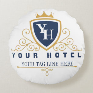 Cojín Redondo Customize Luxury hotel business company restaurant