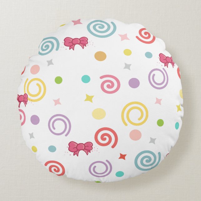 Cojín Redondo Cute Cushion (Anverso)