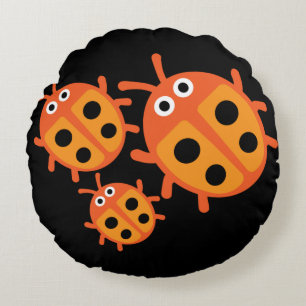 Cojín Redondo Cute Kids ladybird Family Cushion