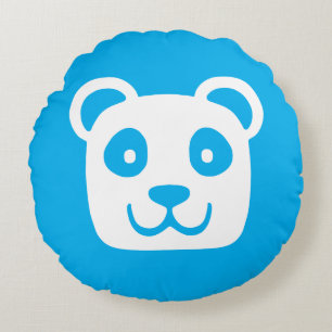 Cojín Redondo Cute Panda