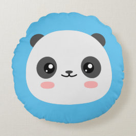 Cojín Redondo Cute Panda