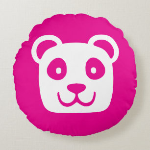 Cojín Redondo Cute Panda