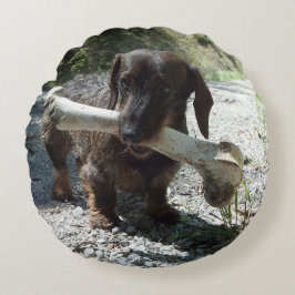 Cojín Redondo Dachshund
