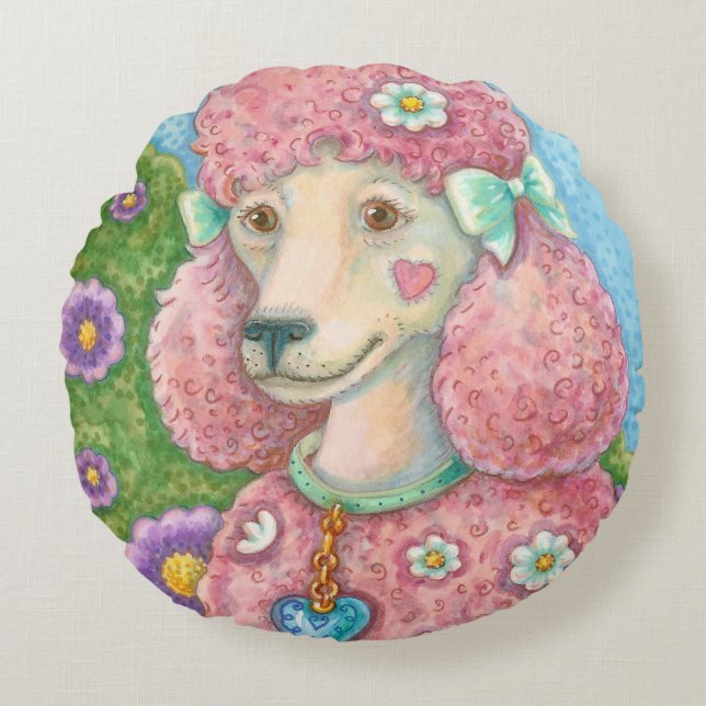 Cojín Redondo DAISY The PILLOW ROUND (Anverso)