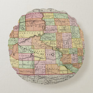 Cojín Redondo Dakota del Sur