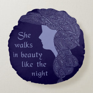Cojín Redondo Dama de Byron