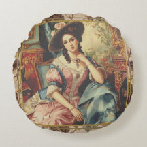 Dama noble vintage y hermosa del pasado