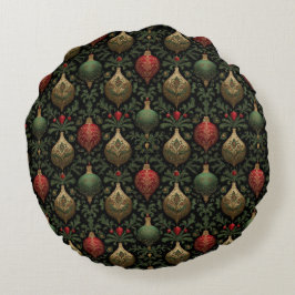 Cojín Redondo Damask festivo