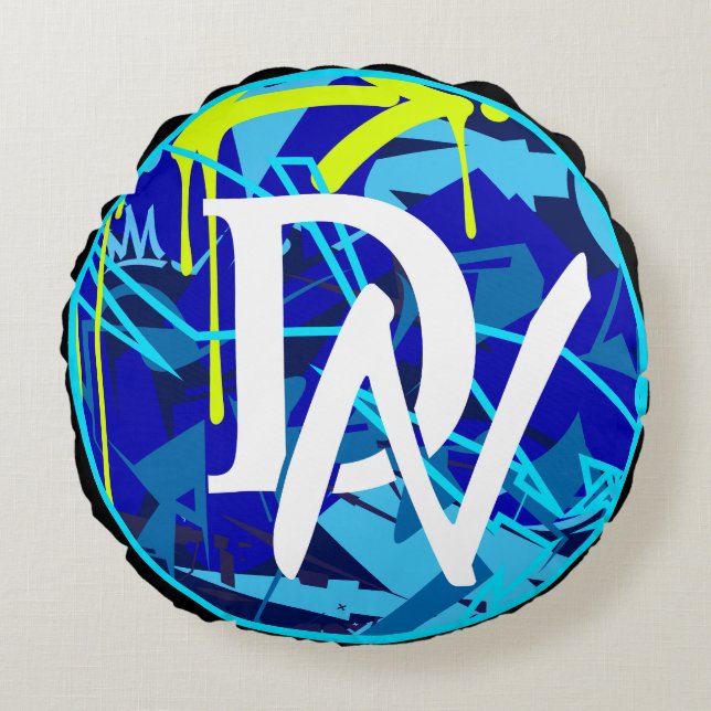 Cojín Redondo Daniel Round (Anverso)