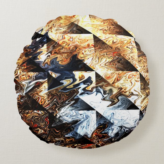 Cojín Redondo Daños de incendios forestales...... (Anverso)