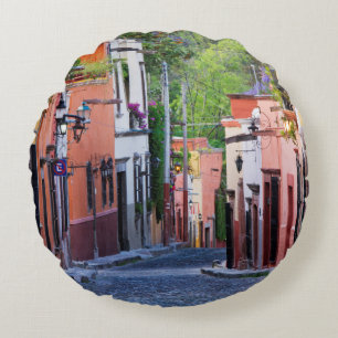 Cojín Redondo De Sollano Street, San Miguel De Allende