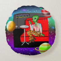 Decenio de 1970 Retro Extraterrestre en Disco Loun