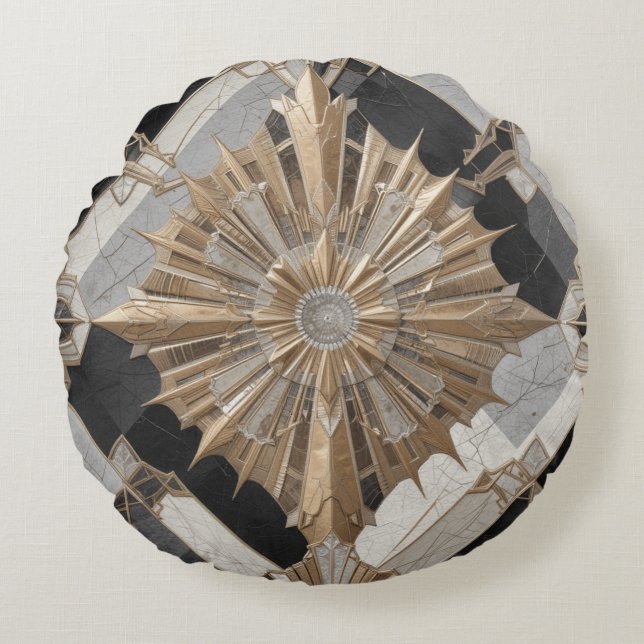 Cojín Redondo Deco Elegance (Anverso)