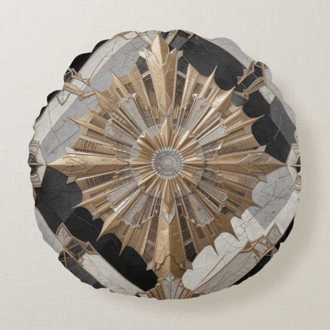 Cojín Redondo Deco Elegance (Anverso)