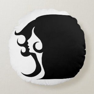 Cojín Redondo Deco Mod Woman Round Pillow