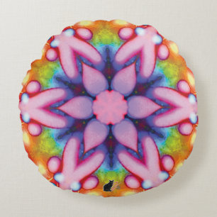 Cojín Redondo Deelish Kaleidoscope
